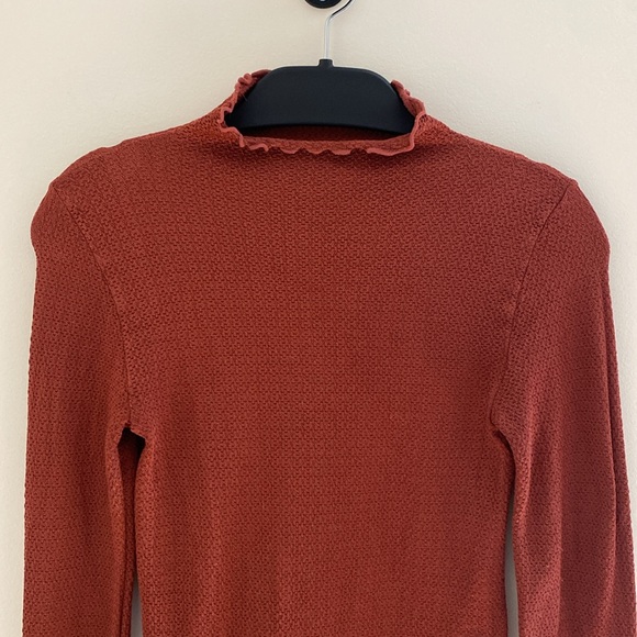 Free People Make It A Mock Neck Seamless Bodysuit - Picture 3 of 6